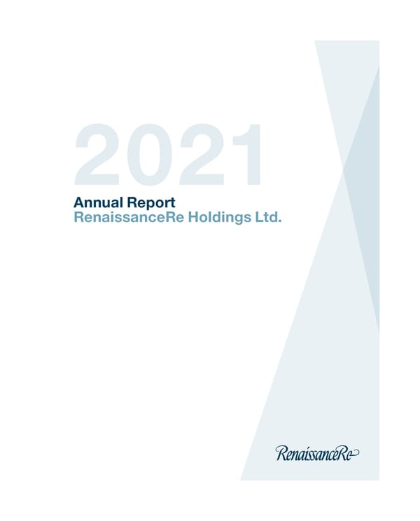 2021 Annual Report - Page 1