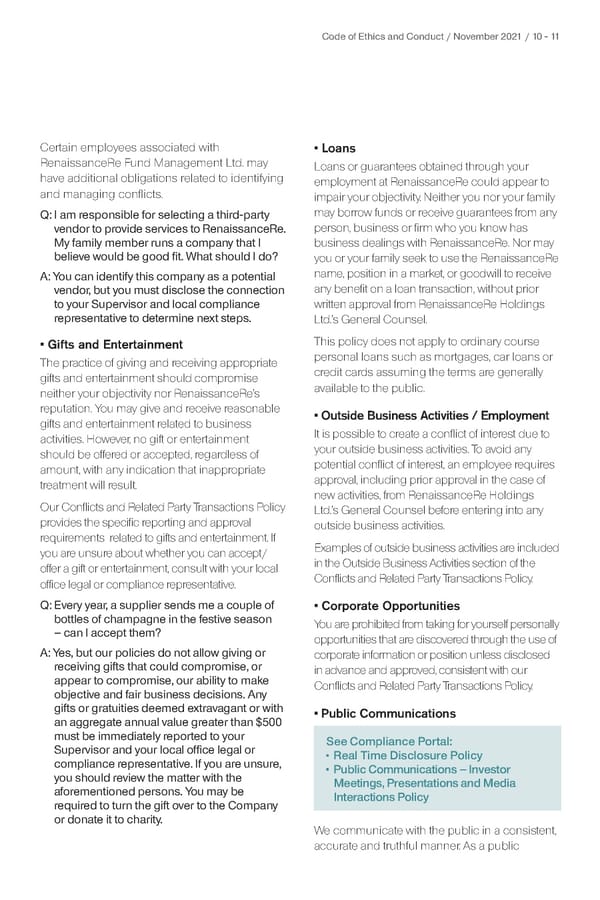 Our Code of Ethics & Conduct - Page 13