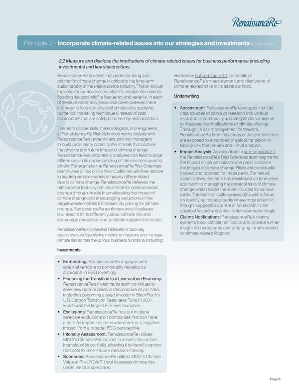 2022 ClimateWise Report - Page 10