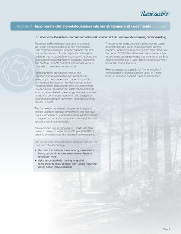 2022 ClimateWise Report - Page 11