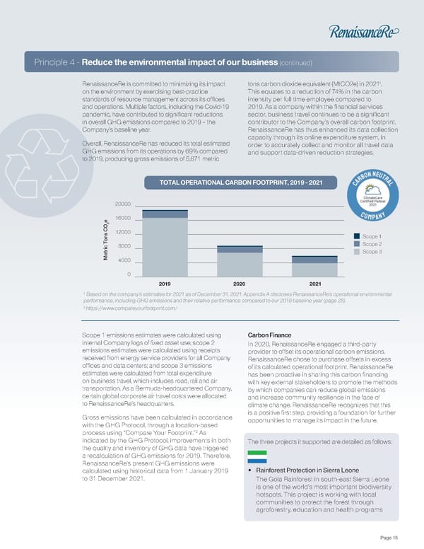 2022 ClimateWise Report - Page 17