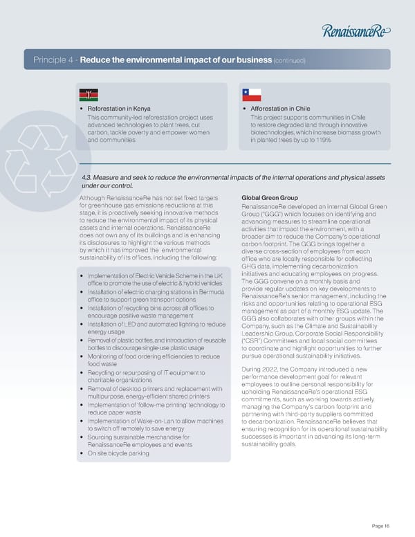 2022 ClimateWise Report - Page 18