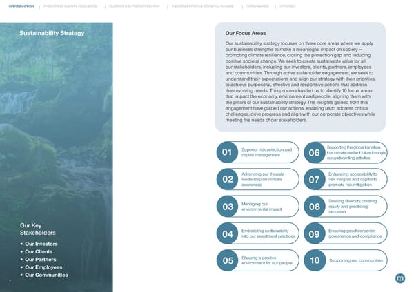 RenaissanceRe Sustainability Report 2022 - Page 8