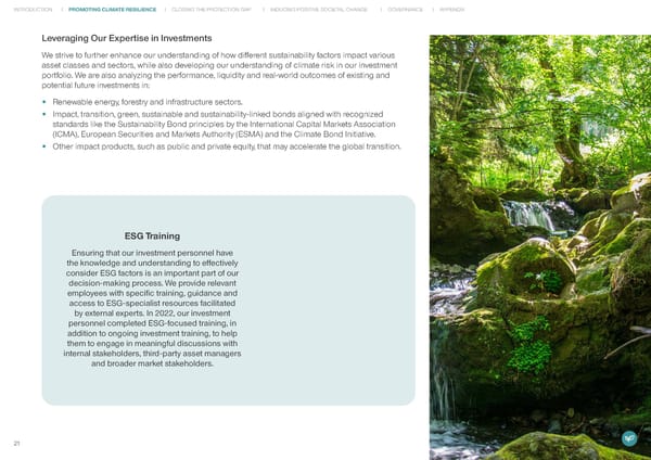 RenaissanceRe Sustainability Report 2022 - Page 22